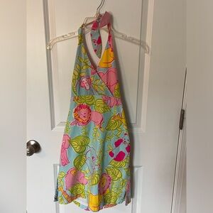 Lilly Pulitzer Girls 14 Elephant Monkey Owl Tiger Zoo Halter